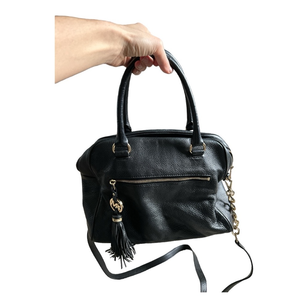 Michael Kors Pebbled Leather Bag with Crossbody Strap